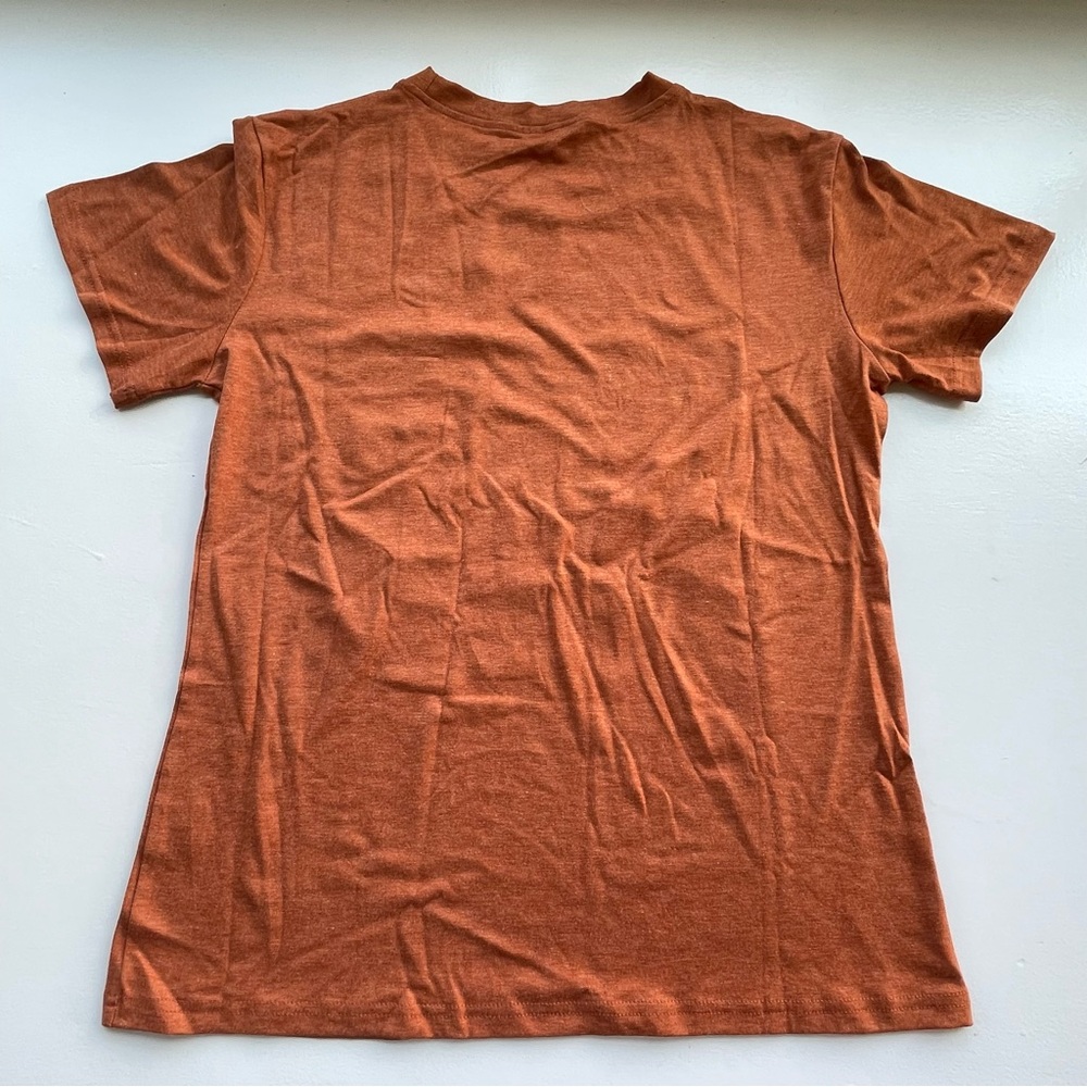 Fall/Halloween orange & black short sleeve t-shirt with “Mom-Sterling” graphics - Picture 6 of 7